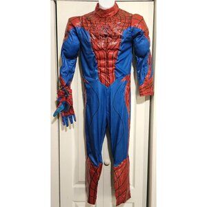 Disney Store Spiderman Muscle Suit Costume Glove Marvel Avengers Halloween Kids